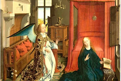 Van der Weyden 1440 Annonciation