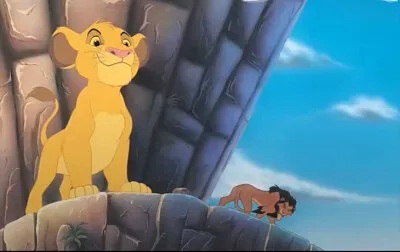 Simba and Scar