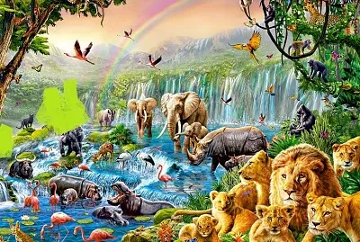 jungle jigsaw puzzle