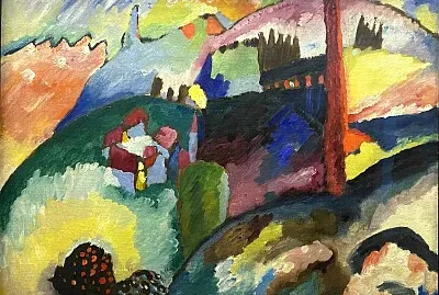 Kandinsky paysage 1910 jigsaw puzzle