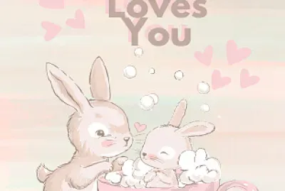 Some Bunny Loves You jigsaw puzzle