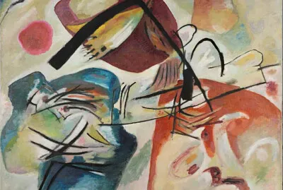 Kandinsky Avec l 'arc noir jigsaw puzzle