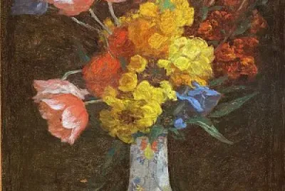 Boudin fleurs 1856