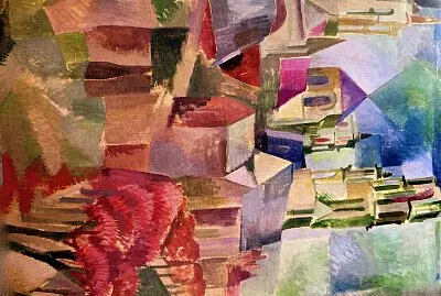 Delaunay village jigsaw puzzle