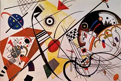 Kandinsky multiple jigsaw puzzle