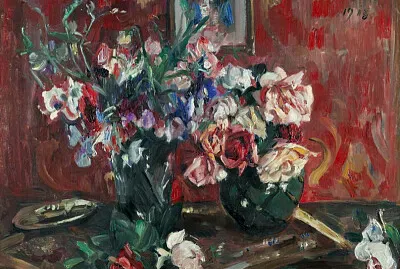 Corinth vase de roses jigsaw puzzle