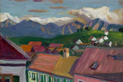 Gabriele Monter paysage et montagnes jigsaw puzzle