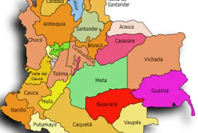 CROQUIS DE COLOMBIA jigsaw puzzle