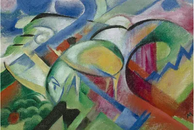 Franz Mark le mouton jigsaw puzzle