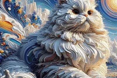 Kot jigsaw puzzle