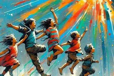 KIDS AND SUN jigsaw puzzle