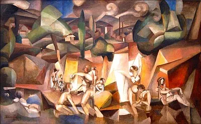 Albert Gleizes les baigneuses