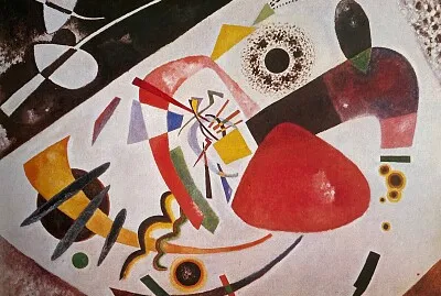 Kandinsky tache rouge deux