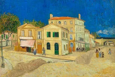 The yellow house