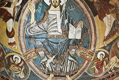 Maître de Tahull Christ en gloire