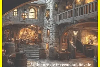 Ambiance de taverne médiévale jigsaw puzzle