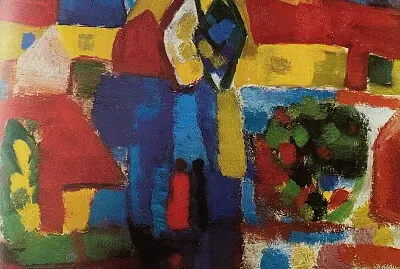 Gerrit Benner le village 1954