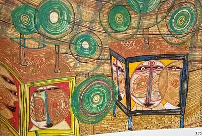 Hundertwaster hommes dans les bois