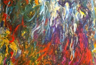 Monet Saules pleureurs 1923