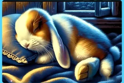 Dors bien petit lapin