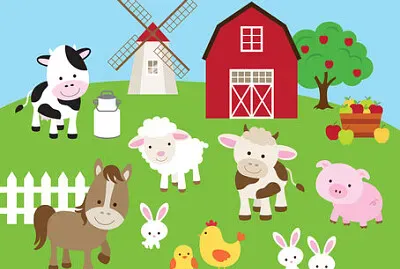 it 's about farm animals