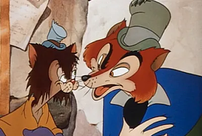 gatto e volpe