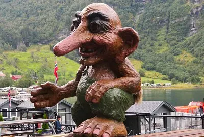 Troll,Geiranger,Norwegen