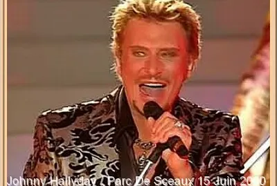 Johnny Hallyday / Parc De Sceaux 15 Juin 2000