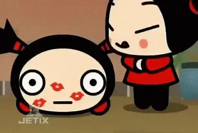 pucca kissing garu