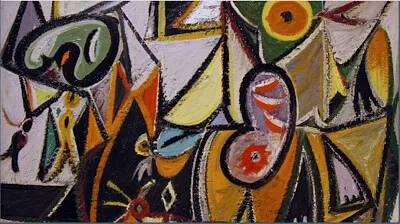 Arshile Gorky Combat énigmatique