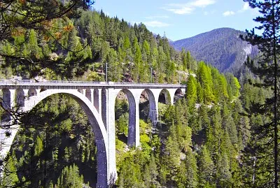 Viadukt in der Schweiz