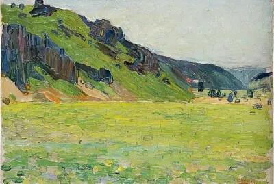 Light-Green Mountains (1903) jigsaw puzzle