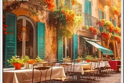 Ambiance café à Barcelone