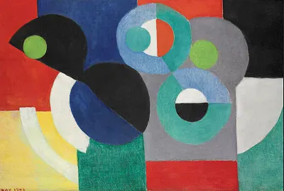S.Delaunay rythme coloré