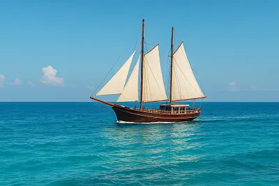 אוניה בלב ים ❤