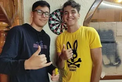 roberth y manu