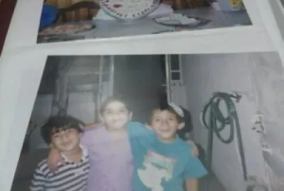 עוגת היום הולדת 9 אני והבני דודים שלי