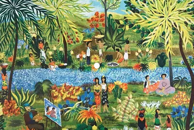 au bord d 'un fleuve équatorien