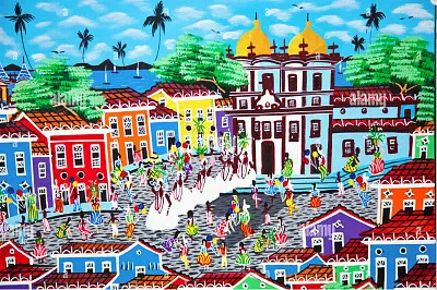 Danse à Bahia au Brésil