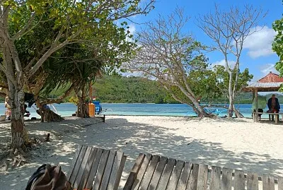 Iles à côté Lombok