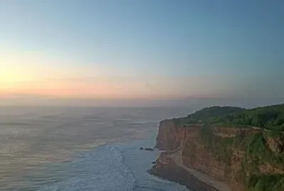 Coucher de soleil temple Uluwatu