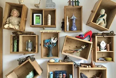 Funky shelves