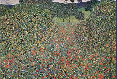 Klimt coquelicots