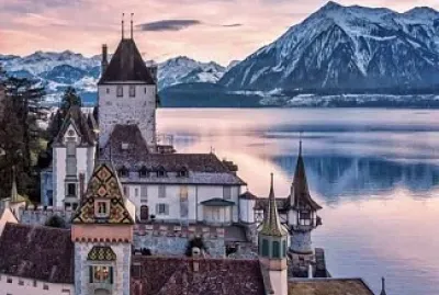 Castillo de Oberhofen-Suiza