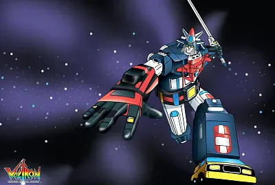 Voltron jigsaw puzzle