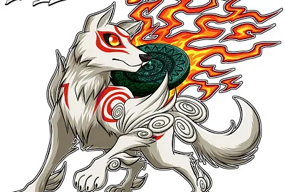 Amaterasu jigsaw puzzle