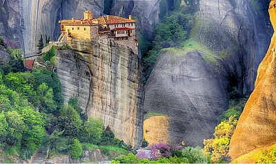 Monasterio en alturas