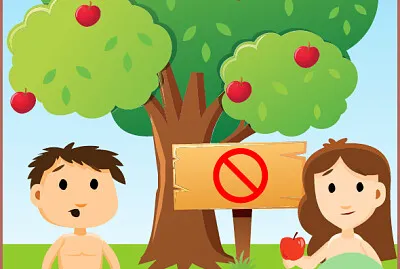 פאזל של adan y eva