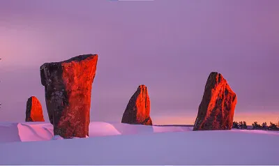 Piedras nevadas jigsaw puzzle