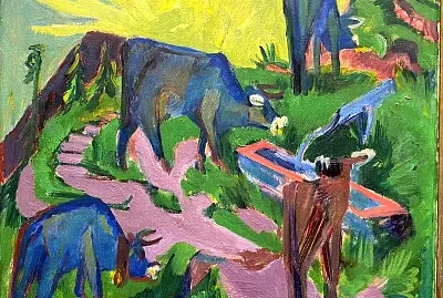 Kirchner bétail au soleil